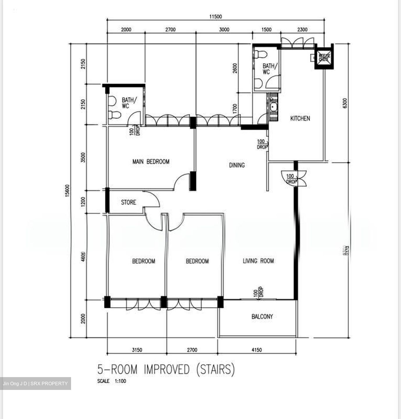 Blk 212 Yishun Palm Spring (Yishun), HDB 5 Rooms #580269751